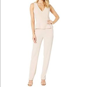 Cerys Peplum Jumpsuit (blush/pale pink)